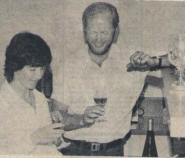 Lynn and john Bremmer 1982